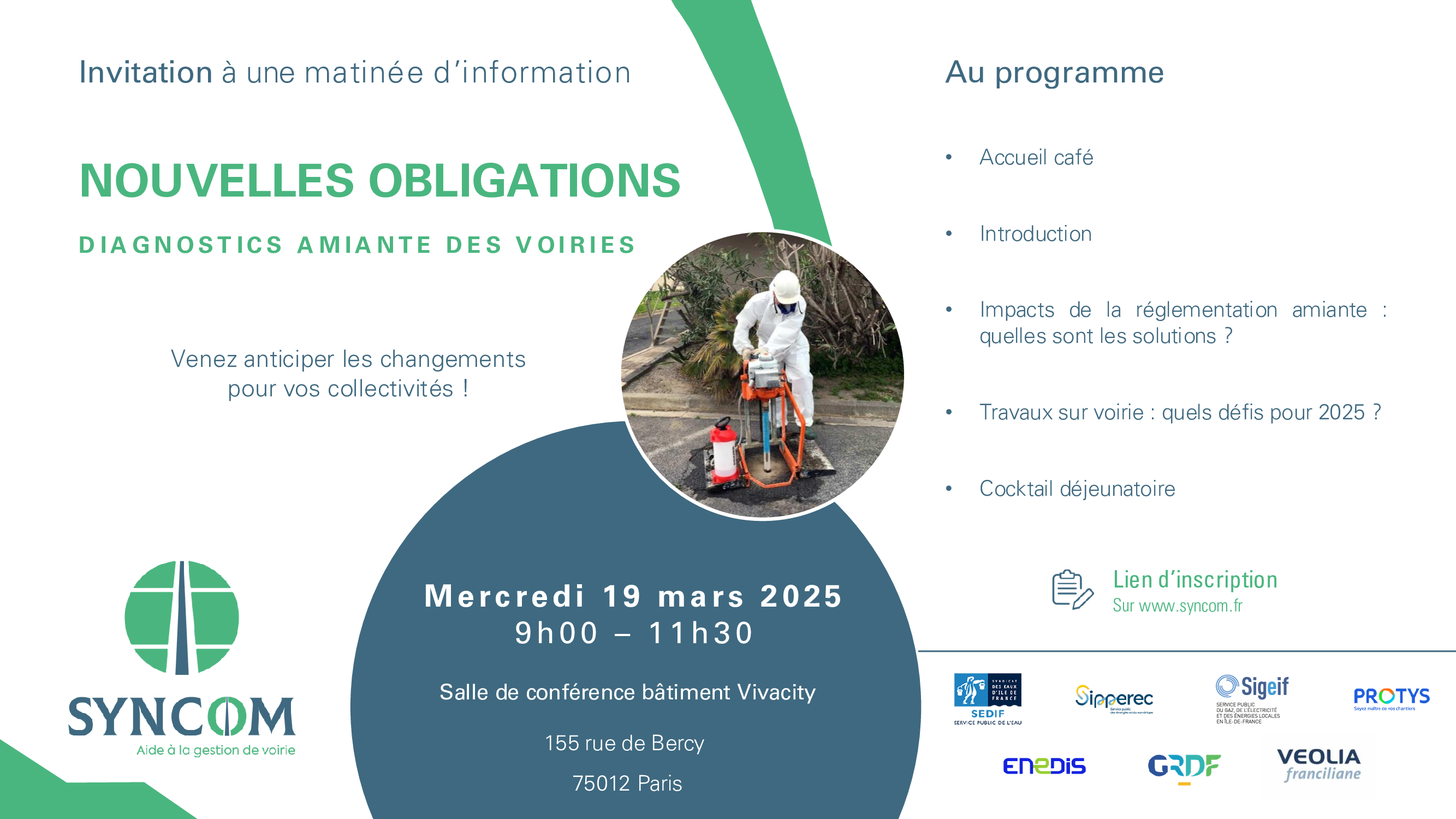 Invitation Matinée d'information