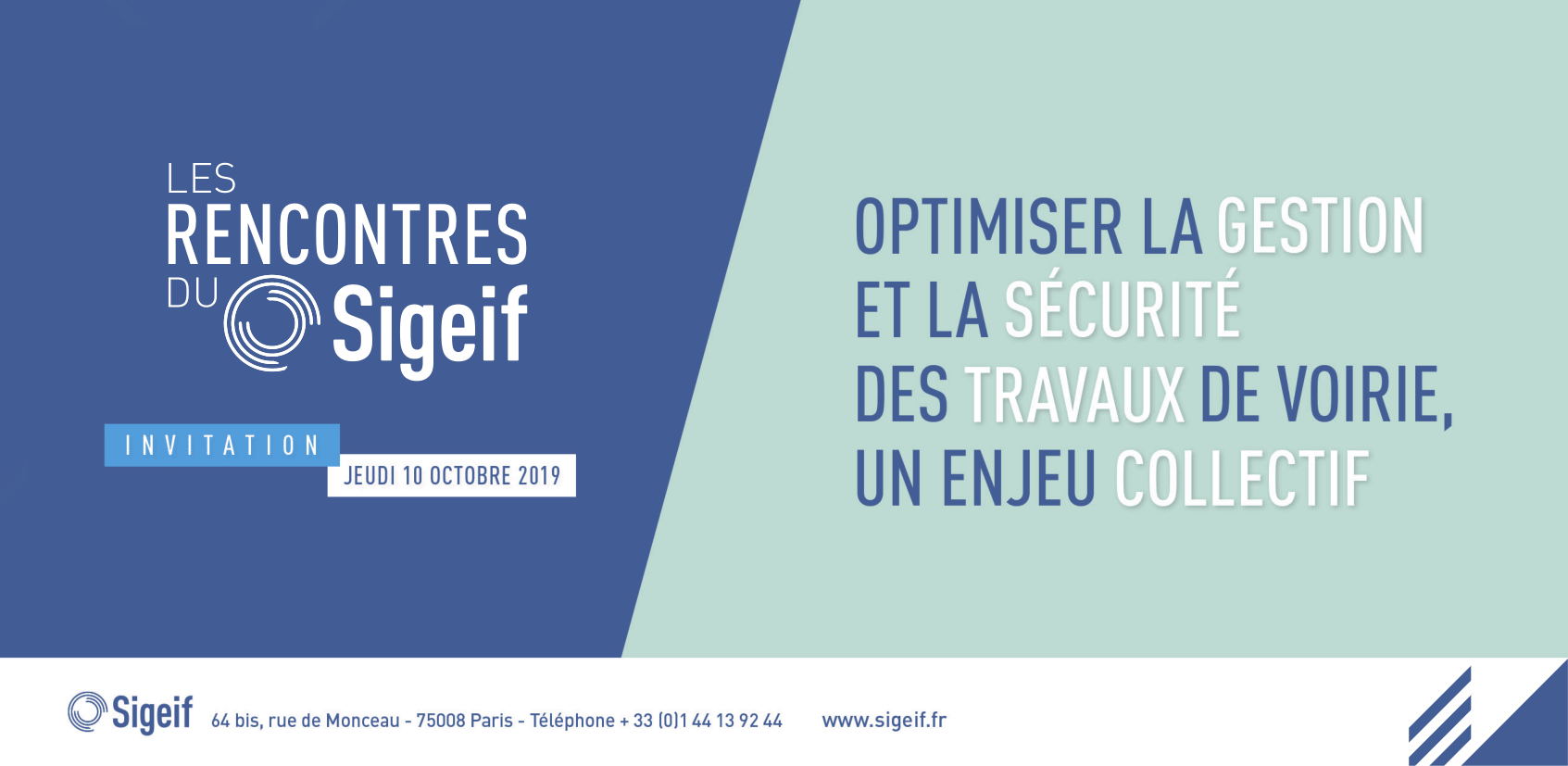 rencontres sigeif 2019